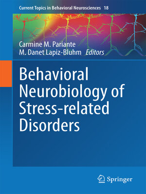 cover image of Behavioral Neurobiology of Stress-related Disorders